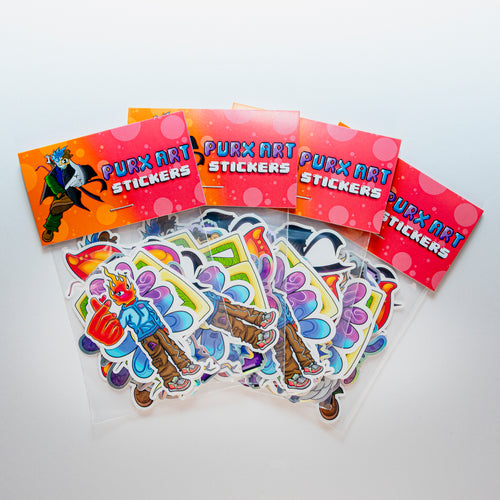 Purx Art Sticker Pack VOL. 01